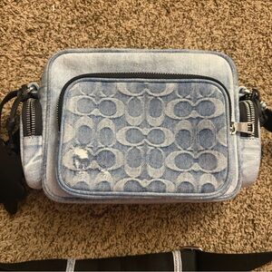 Coach Loved Denim Fletcher crossbody